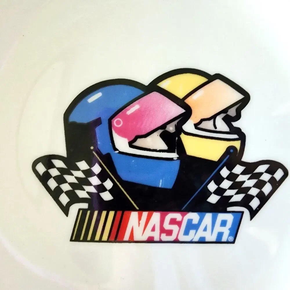 2 Gibson NASCAR Victory Rimmed Soup Bowls 9